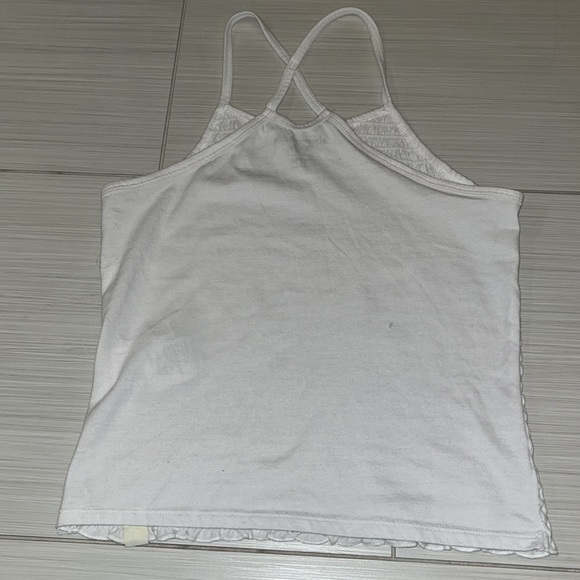 Abercrombie girls white tank top. - Picture 2 of 3